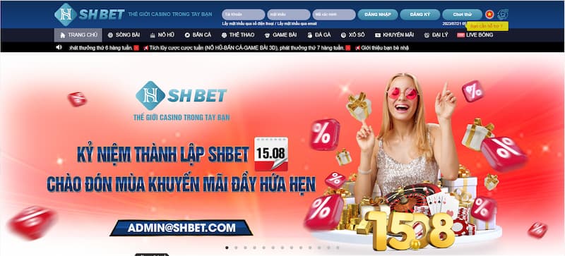 SHBET – Trang nhà cái nổi tiếng tặng thưởng siêu hấp dẫn
